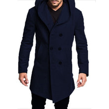 Load image into Gallery viewer, Spring Autumn Mens Trench Coat Jacket.
