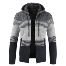 Load image into Gallery viewer, Winter Thick Warm Hooded Cardigan Jumpers Men.
