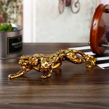 Load image into Gallery viewer, Preying Leopard Statues
