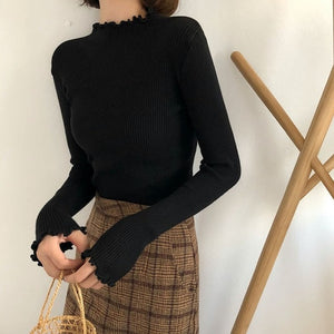 Turtleneck Ruched Women.