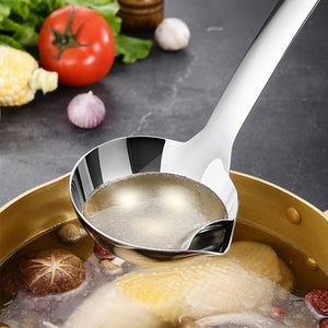 Stainless Steel Anti-Oil Soup Spoon