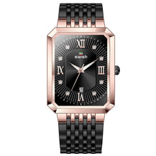 Load image into Gallery viewer, Men&#39;s Luxury Stainless Steel Gold Watch.
