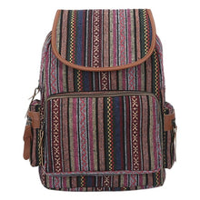 Load image into Gallery viewer, Boho Canvas Backpack
