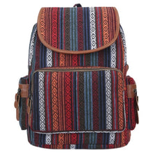 Load image into Gallery viewer, Boho Canvas Backpack
