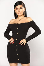 Load image into Gallery viewer, Autumn Sexy Slim Dress.
