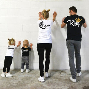 Family Matching Clothes Mother Father Daughter Son Kid Tshirt Family.