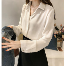 Load image into Gallery viewer, Spring Women New Fashion Blouses Solid.
