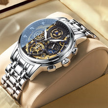 Load image into Gallery viewer, Fashion Men&#39;s Watch Stainless Steel Top Brand Luxury Waterproof  Sports.
