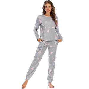 Women Pajamas Two Pieces Sets.